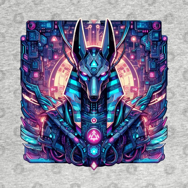 Cyberpunked Anubis by VuriousArtworks